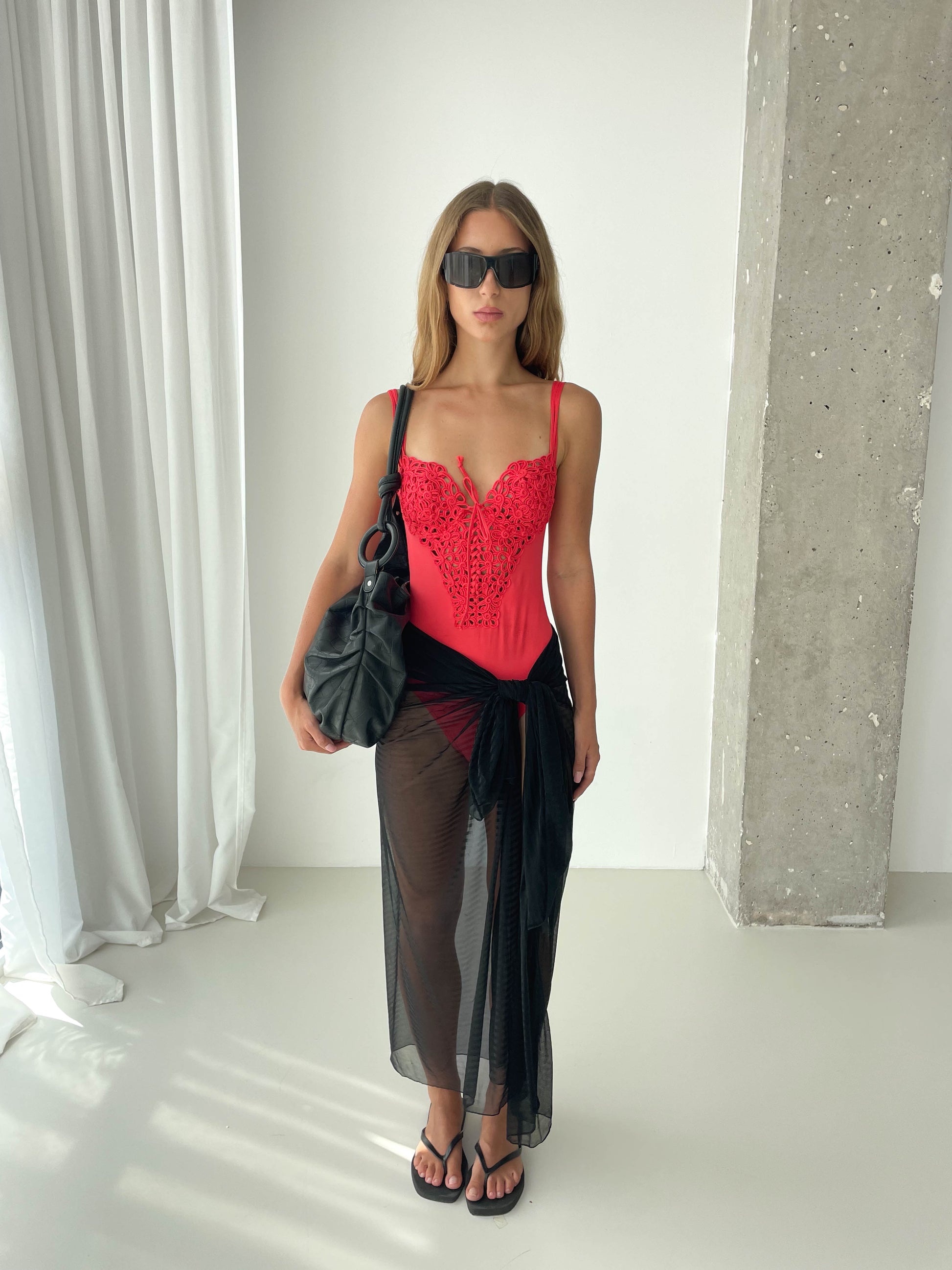 Nicole Olivier Crochet Swimsuit