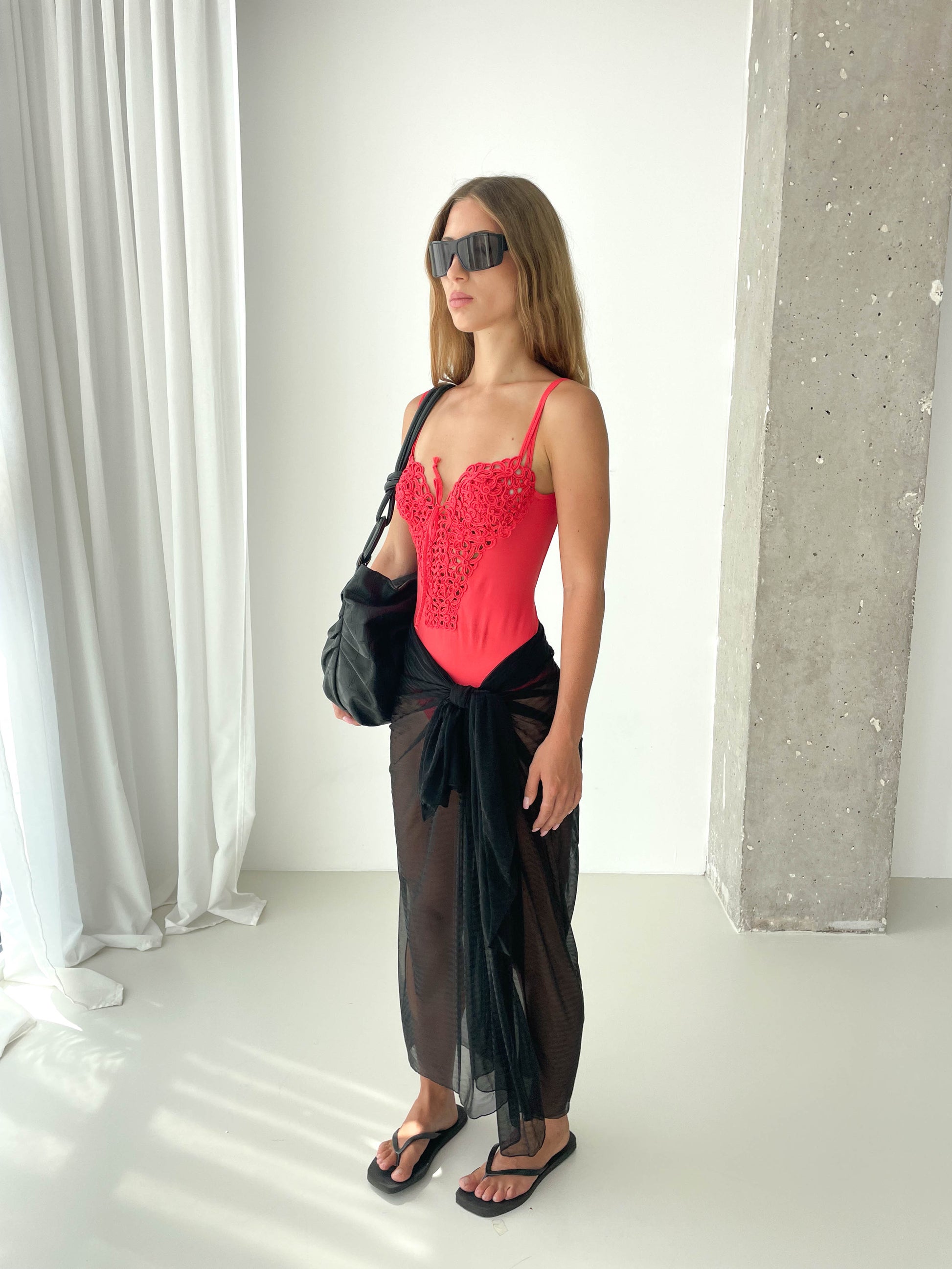 Nicole Olivier Crochet Swimsuit