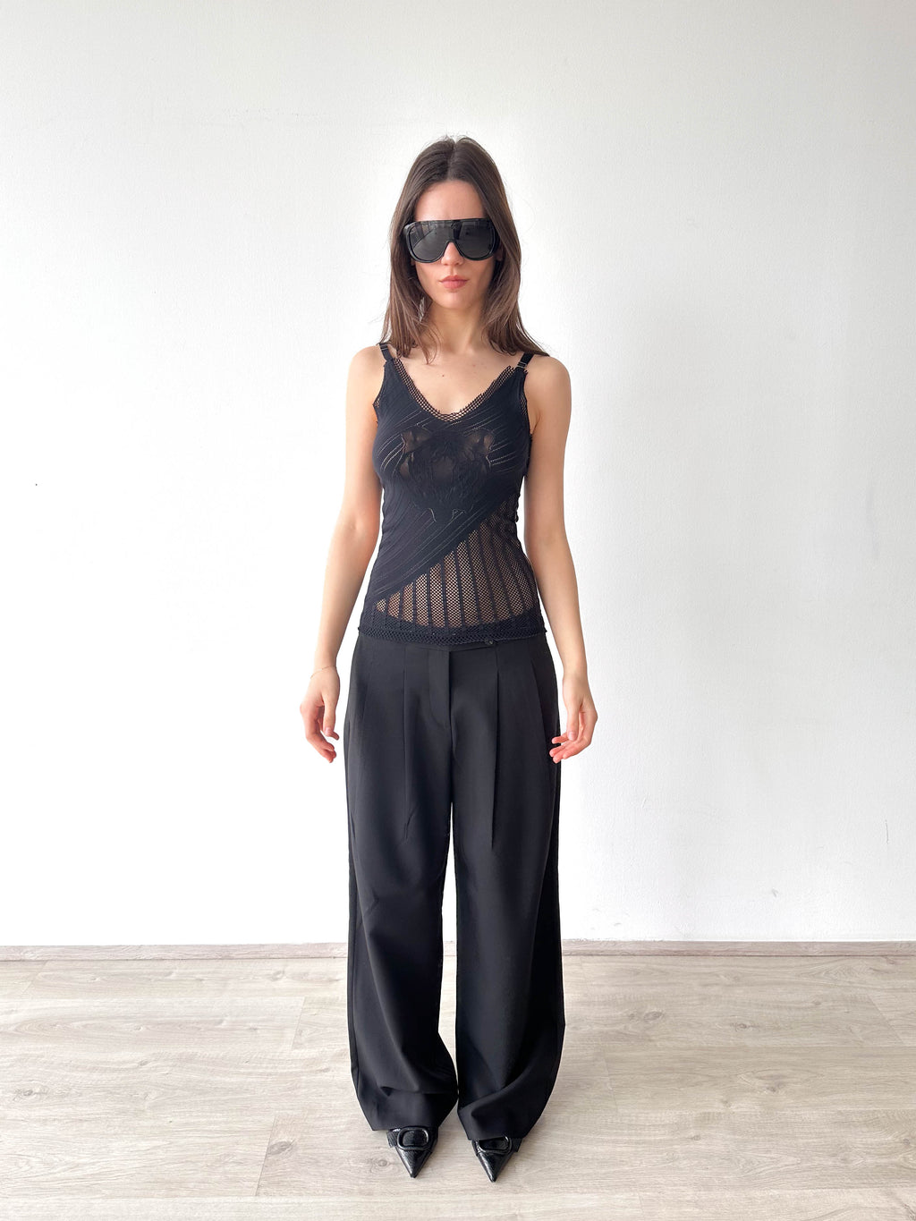 Roberto Cavalli Mesh Top