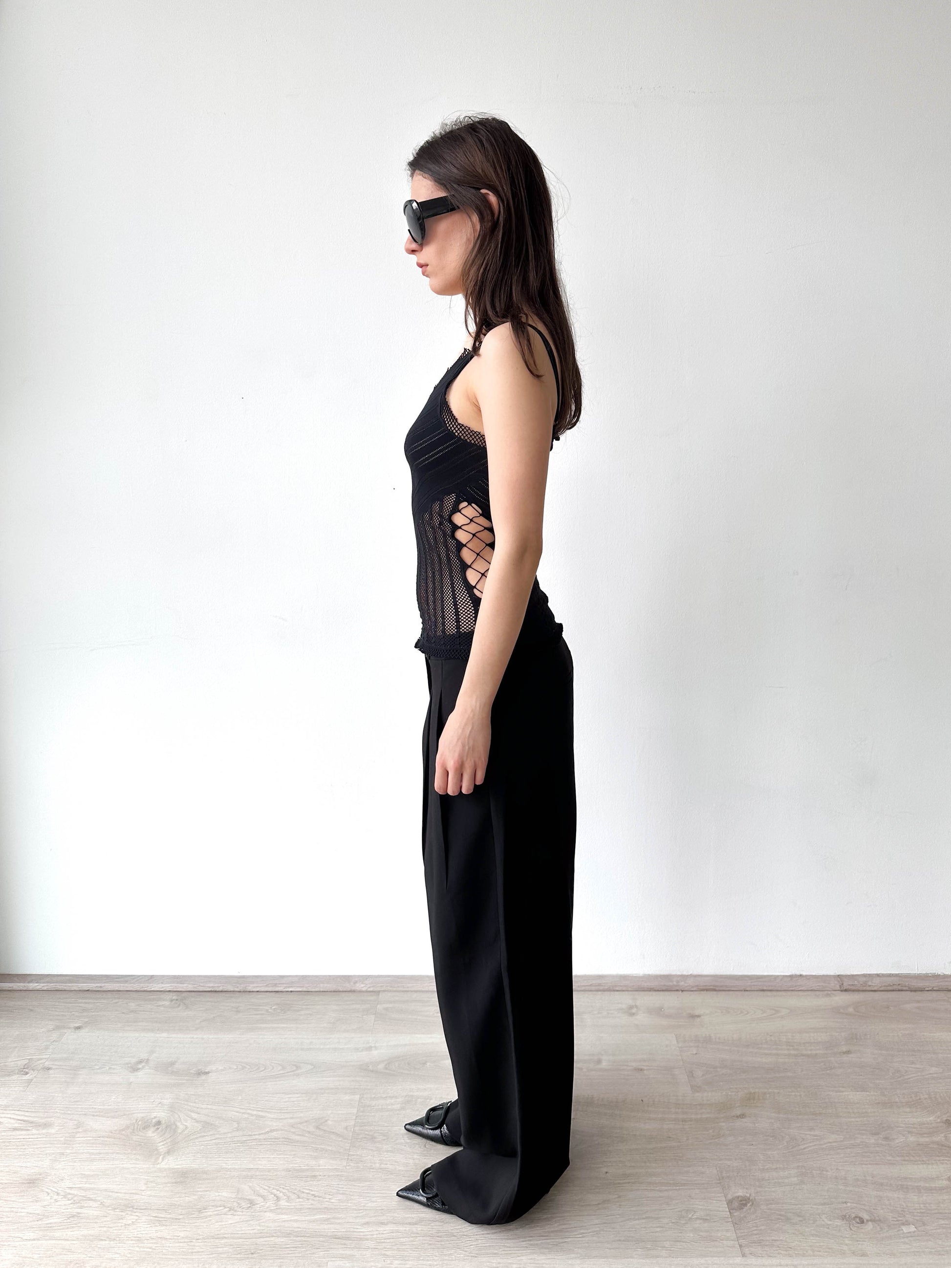 Roberto Cavalli Mesh Top