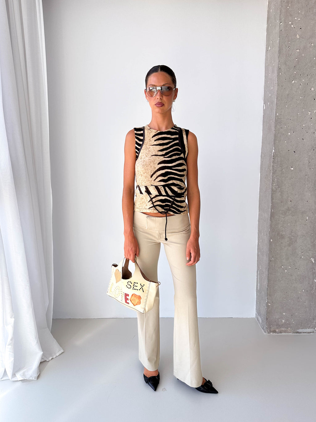 Roberto Verani Mohair Animal Top