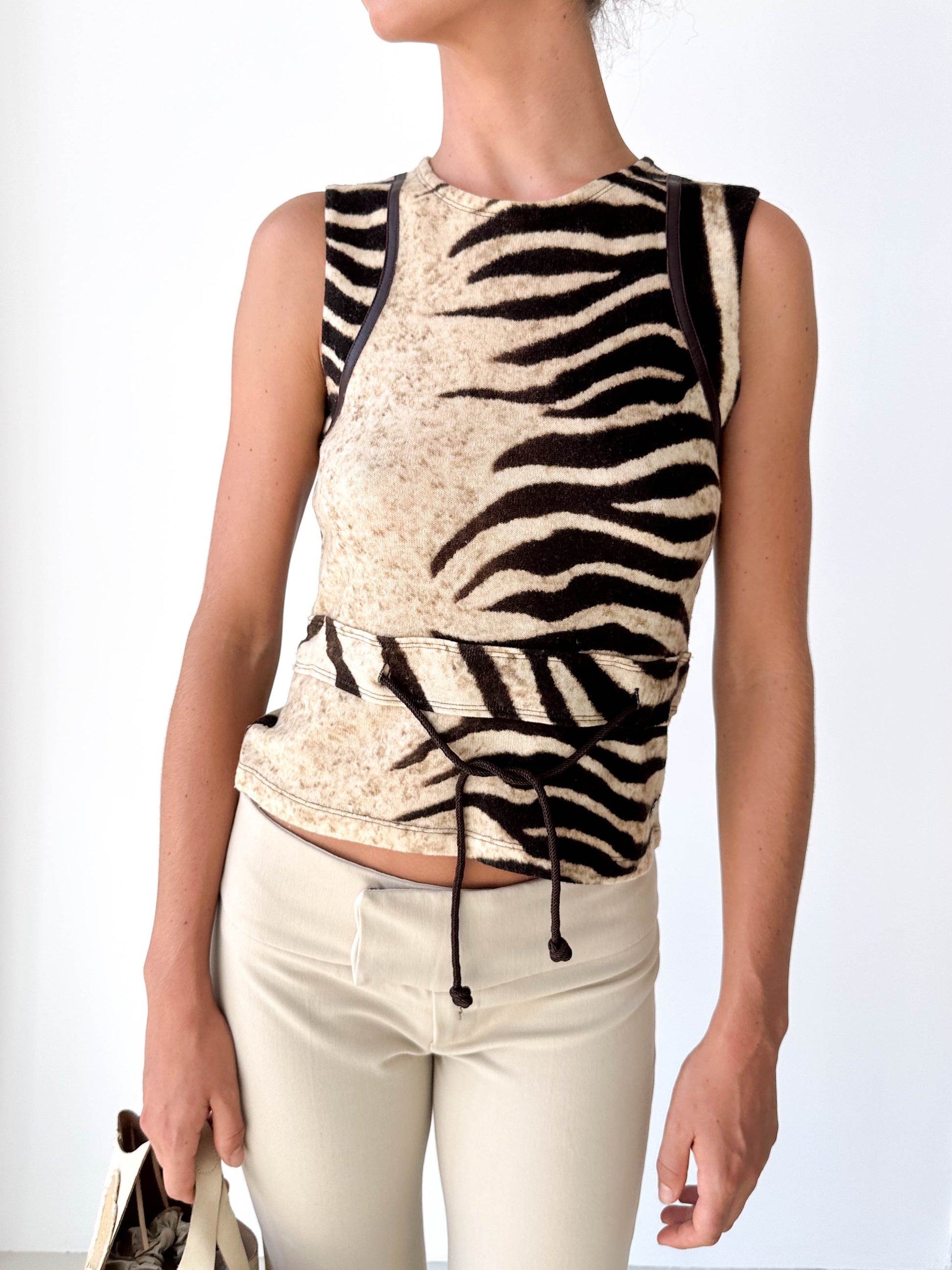 Roberto Verani Mohair Animal Top