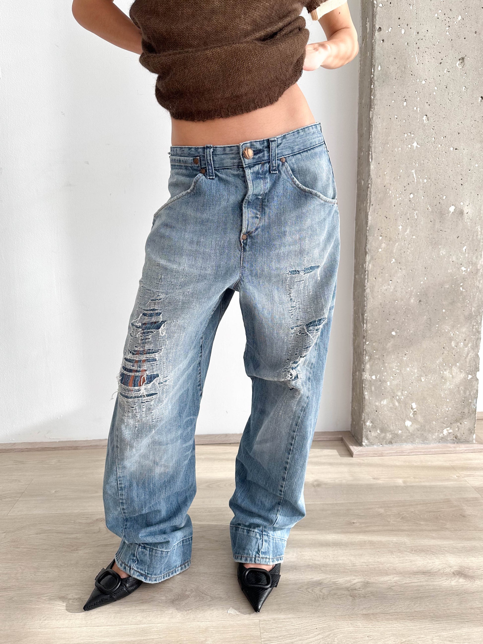 Distressed Engineered Garments Levi's