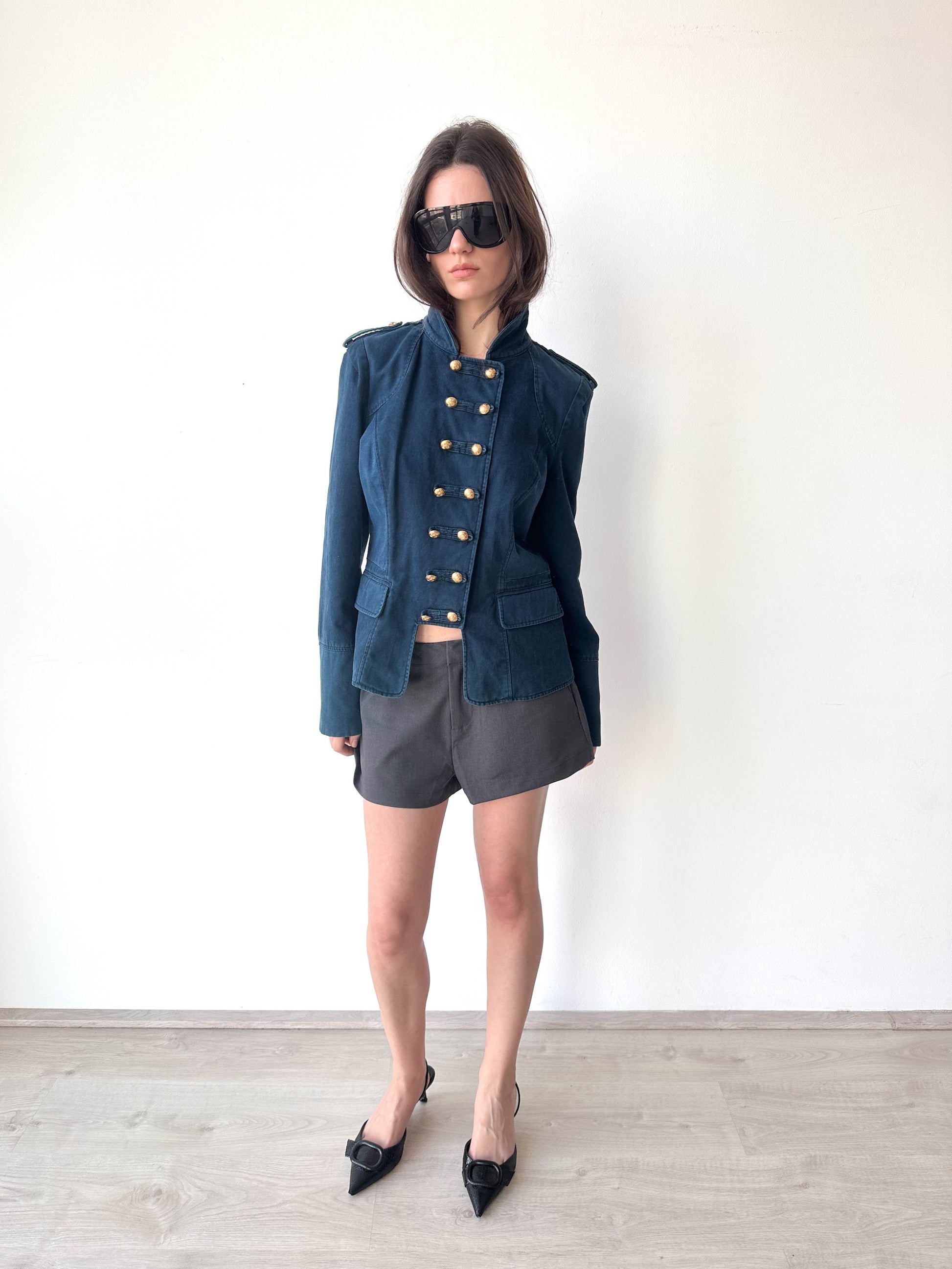 Just Cavalli Military Style Jacket