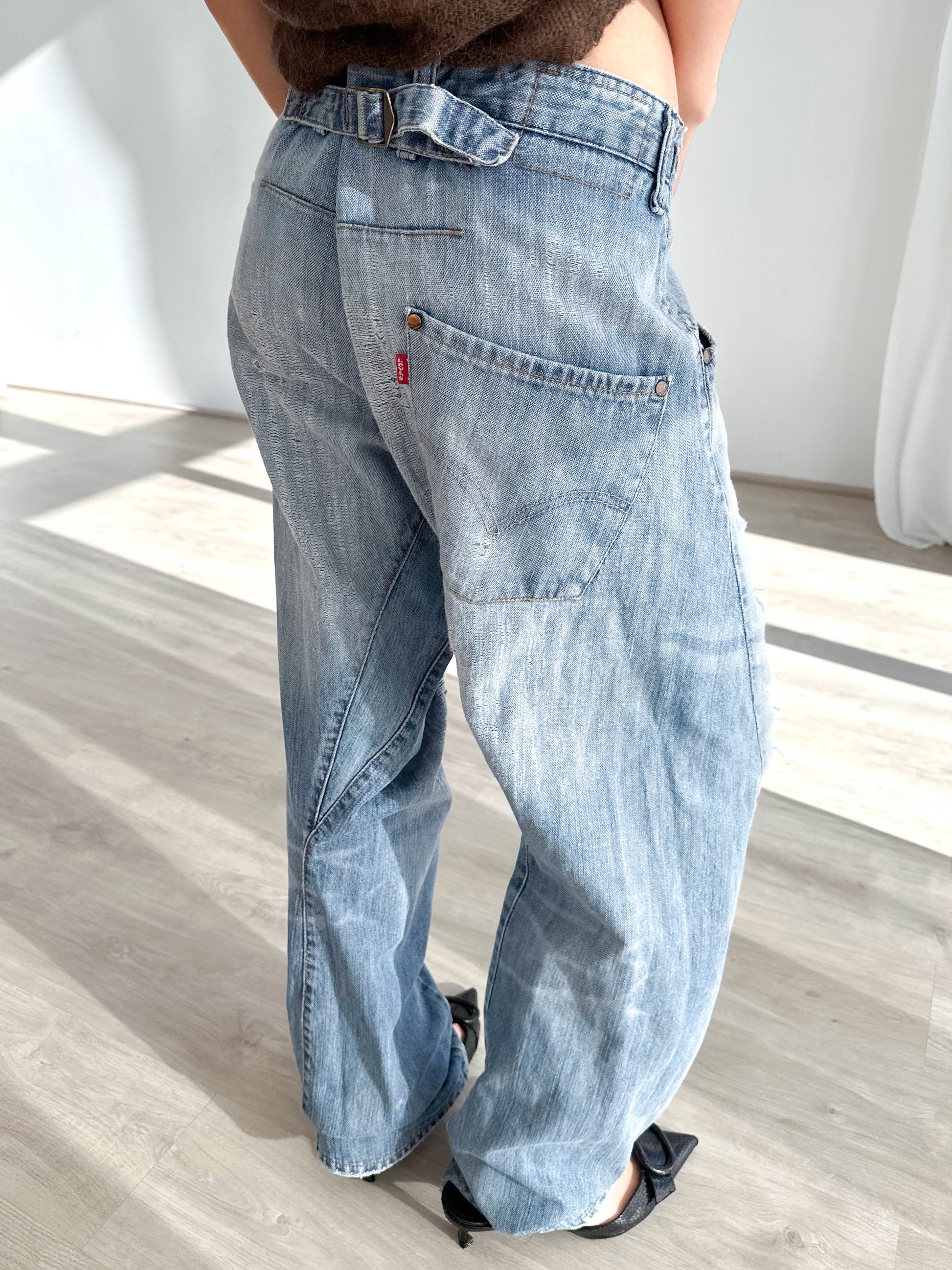 Distressed Engineered Garments Levi's