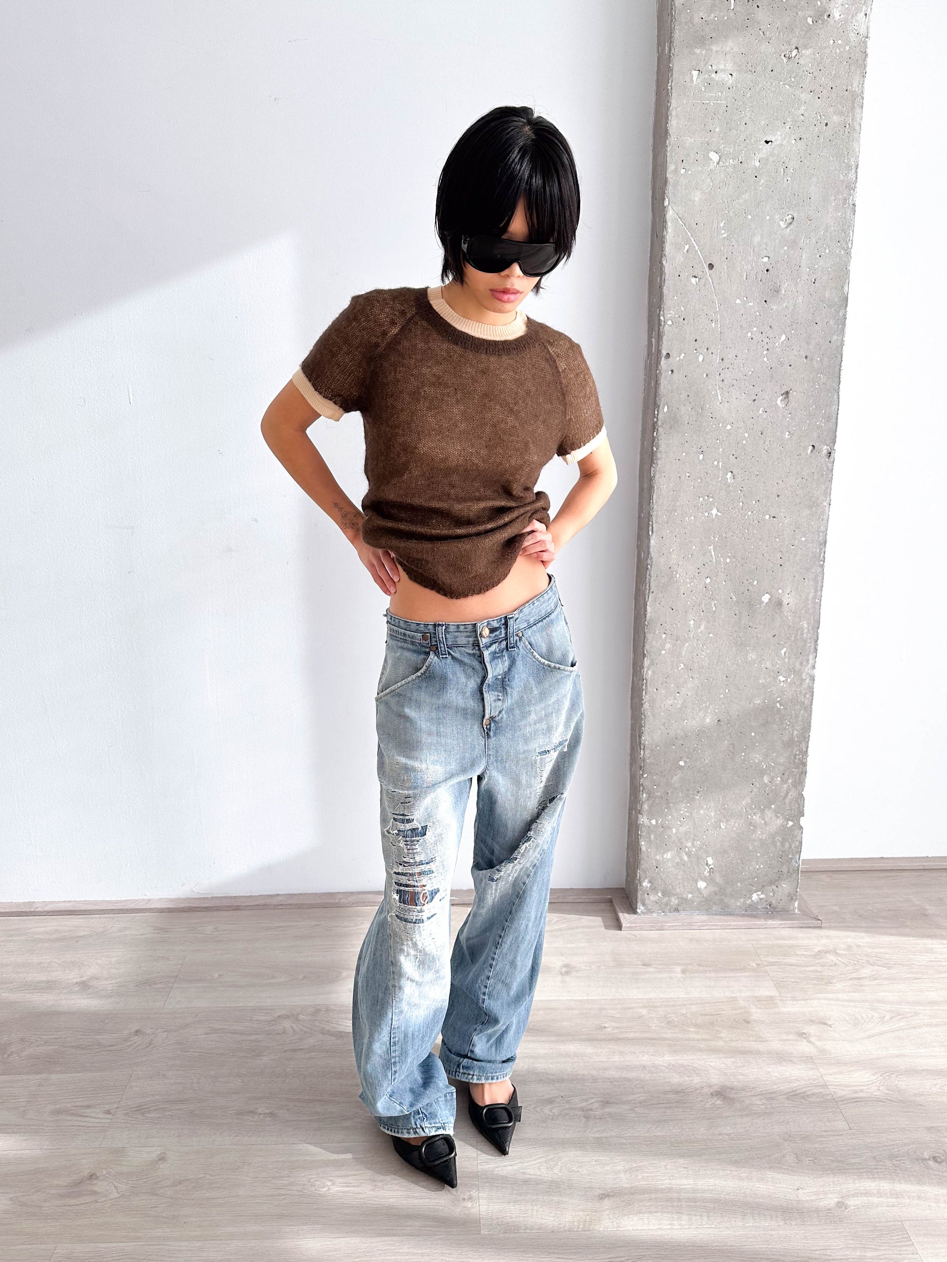 Distressed Engineered Garments Levi's