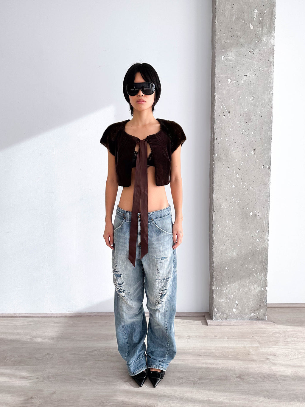 Faux Fur Bolero