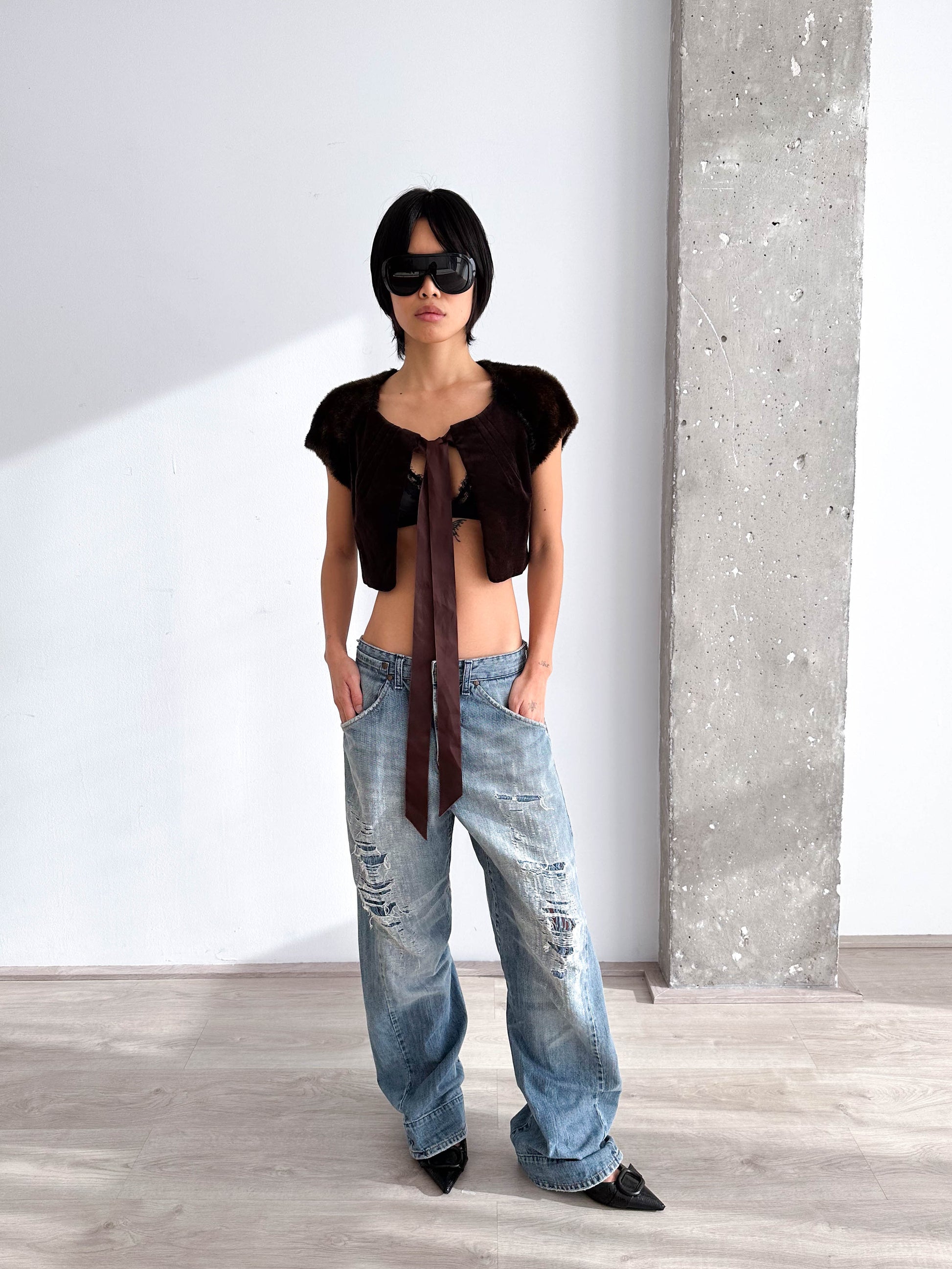 Distressed Engineered Garments Levi's