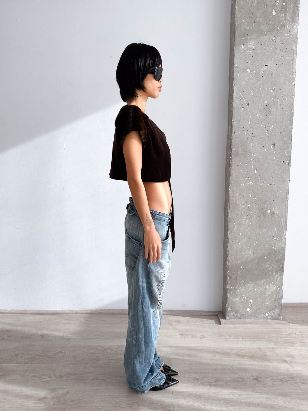 Faux Fur Bolero