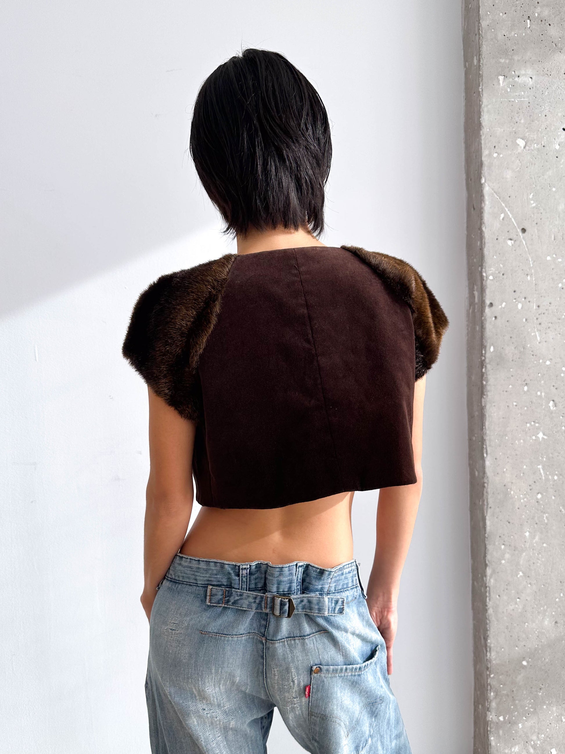 Faux Fur Bolero