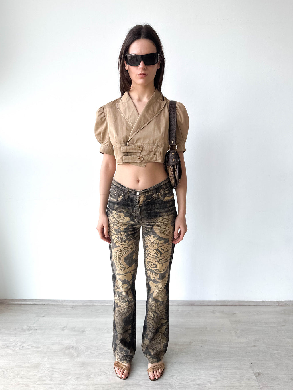 Gattinoni Patterned Trousers