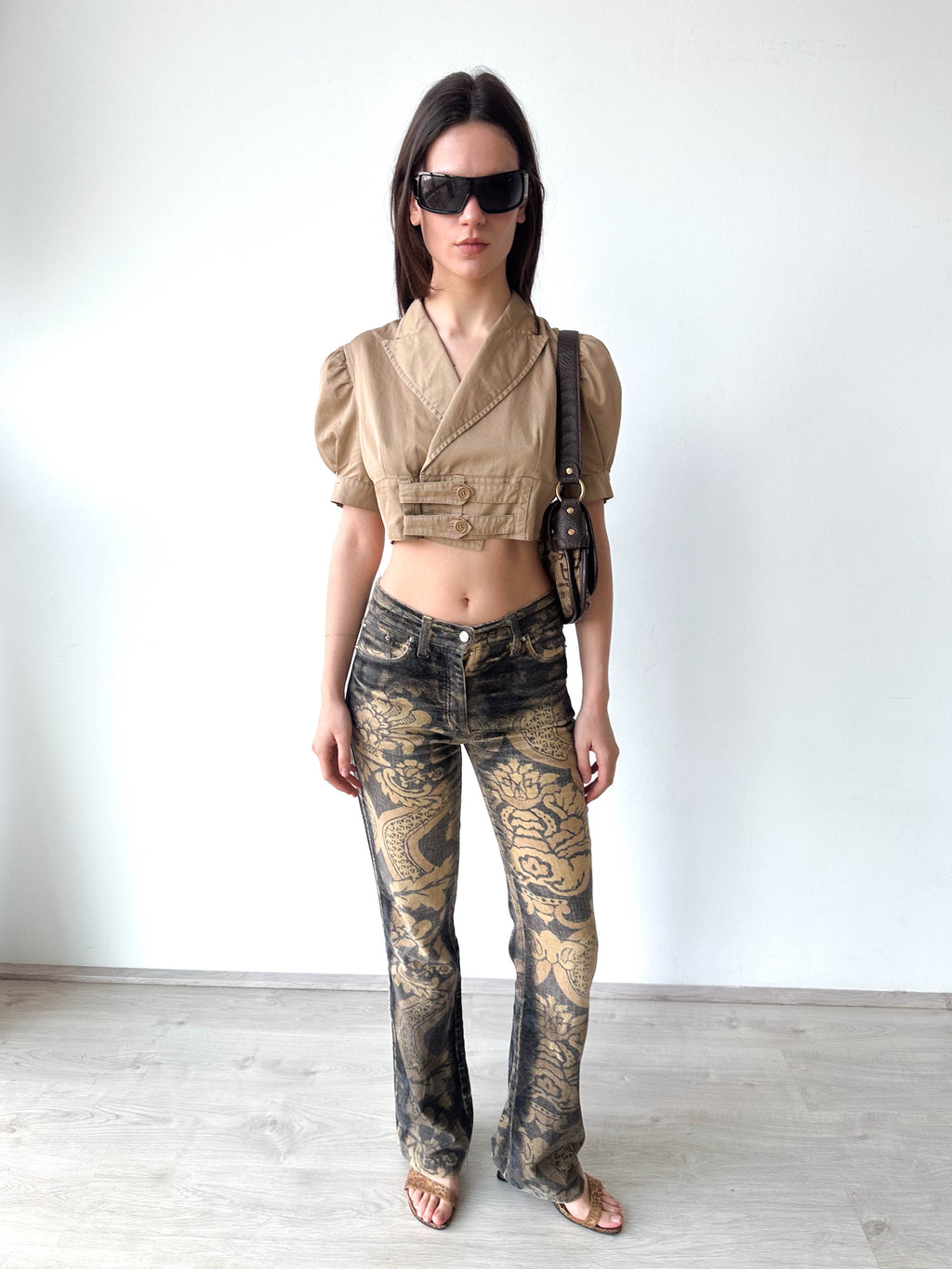 Gattinoni Patterned Trousers