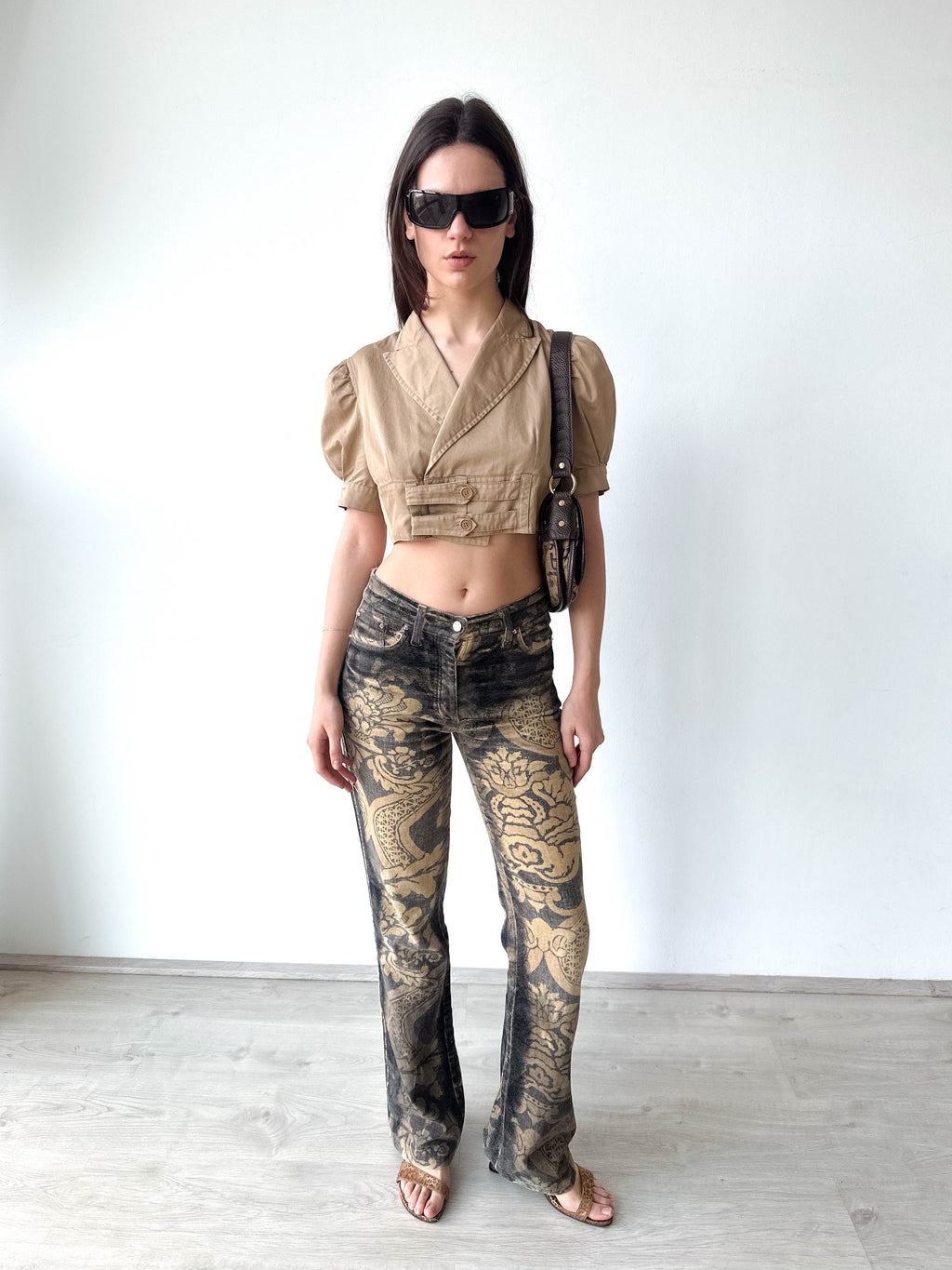 Gattinoni Patterned Trousers