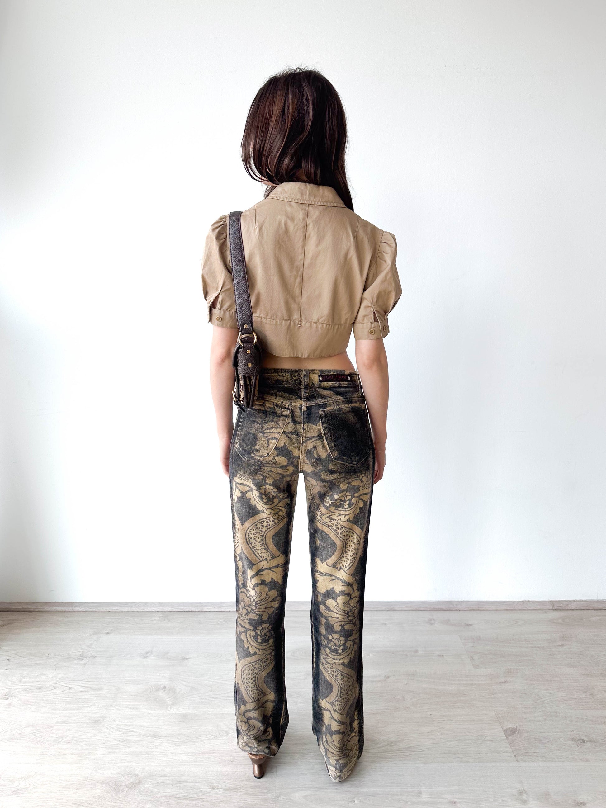 Gattinoni Patterned Trousers