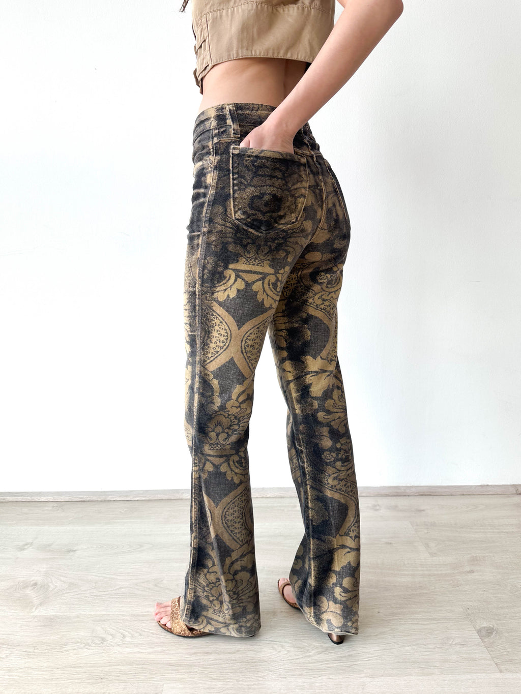 Gattinoni Patterned Trousers