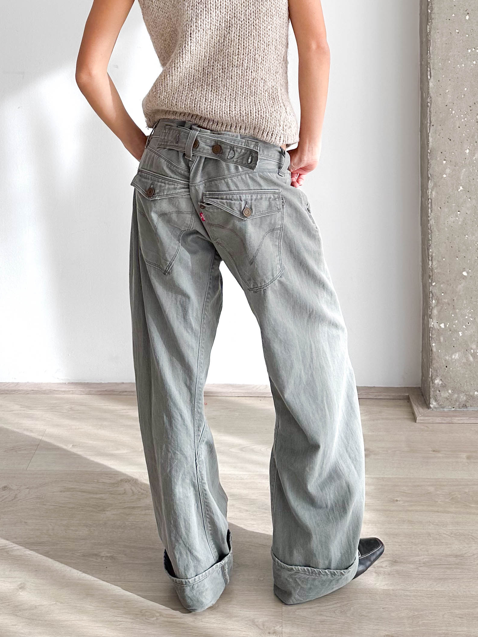 Grey Engineered Garments Levi's Jeans