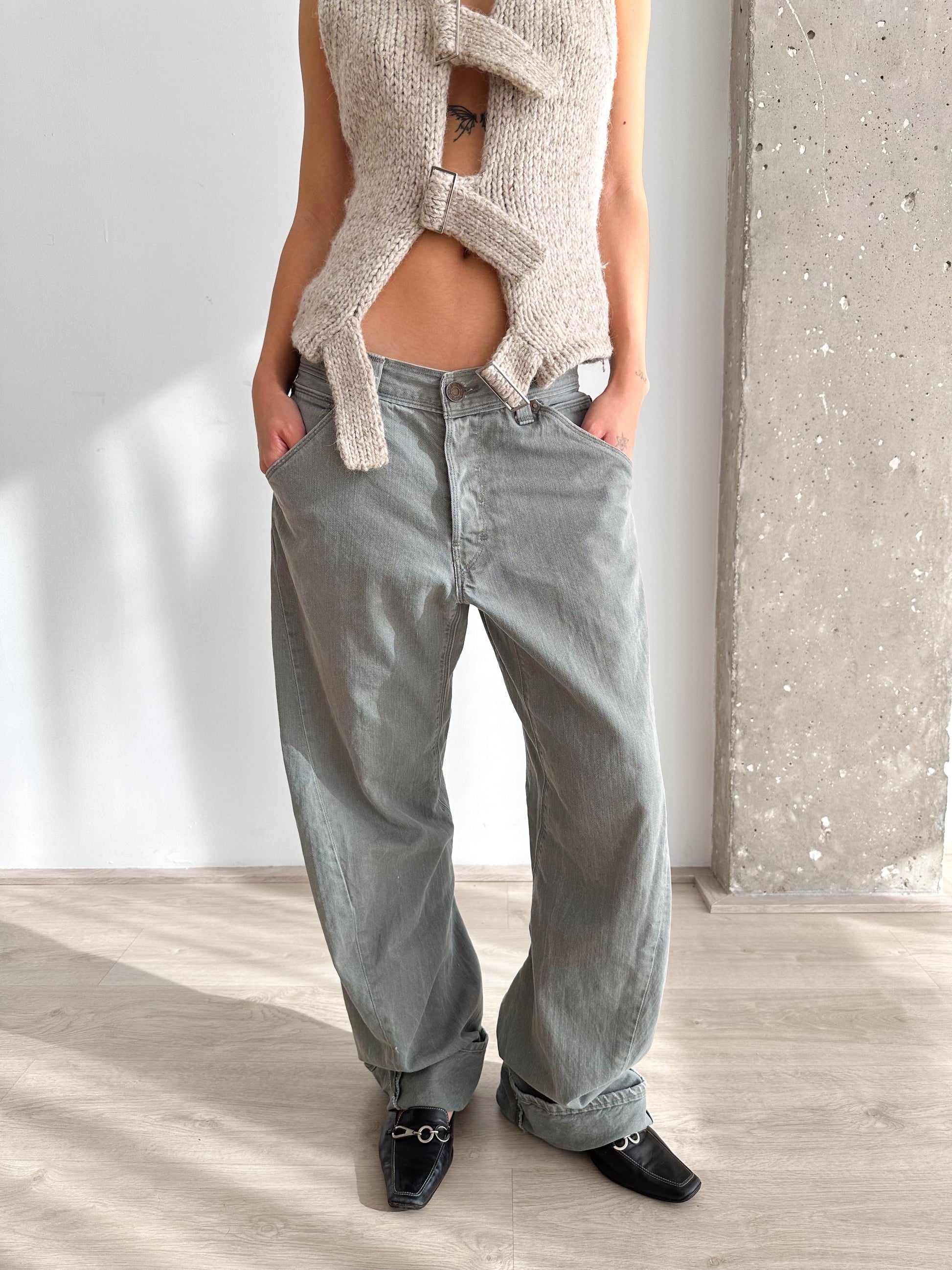 Grey Engineered Garments Levi's Jeans