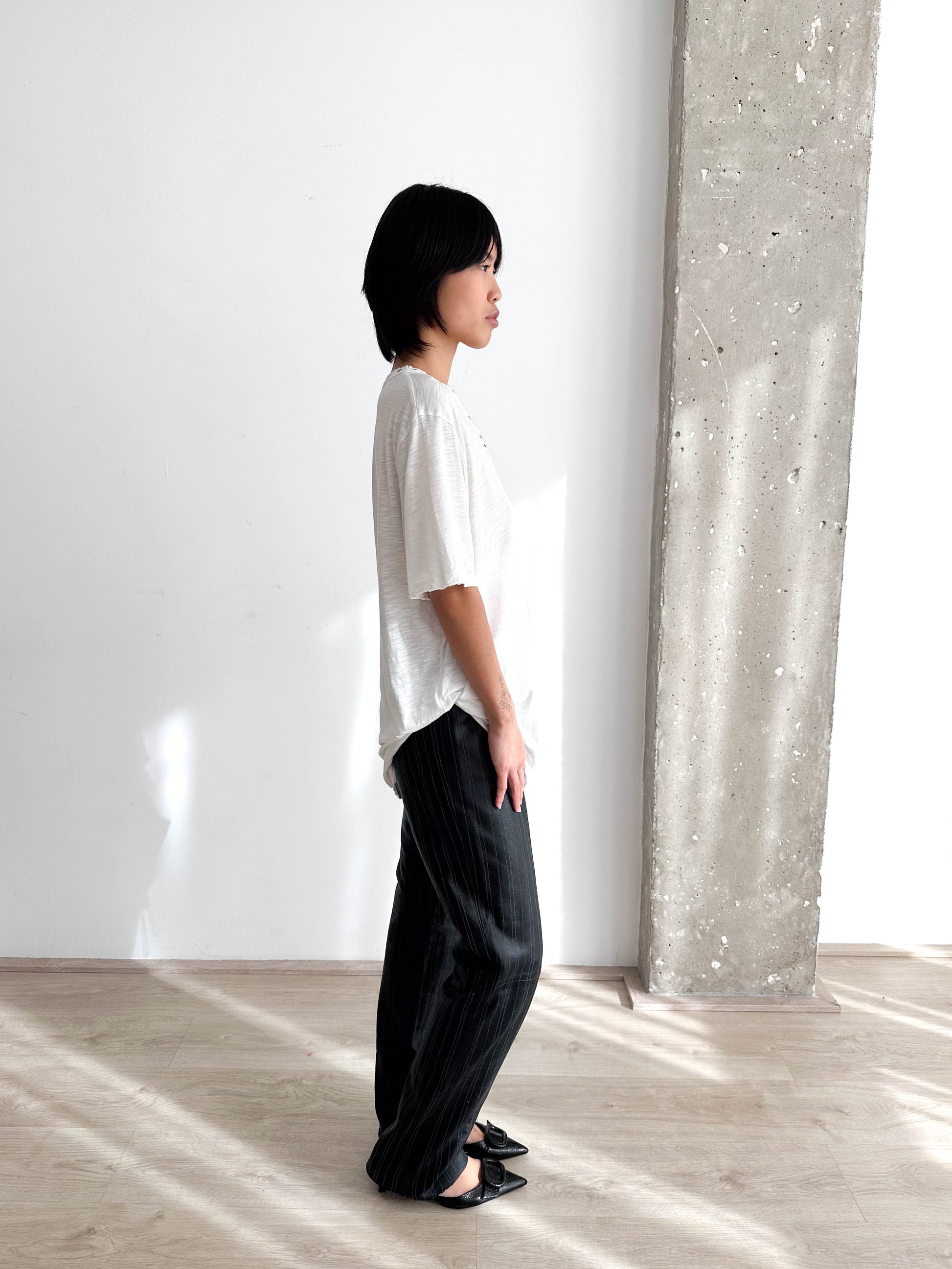 Just Cavalli Lace Up T-Shirt