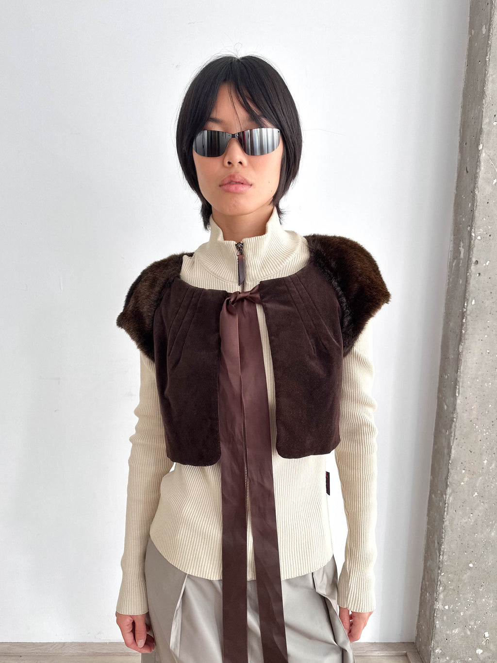Faux Fur Bolero