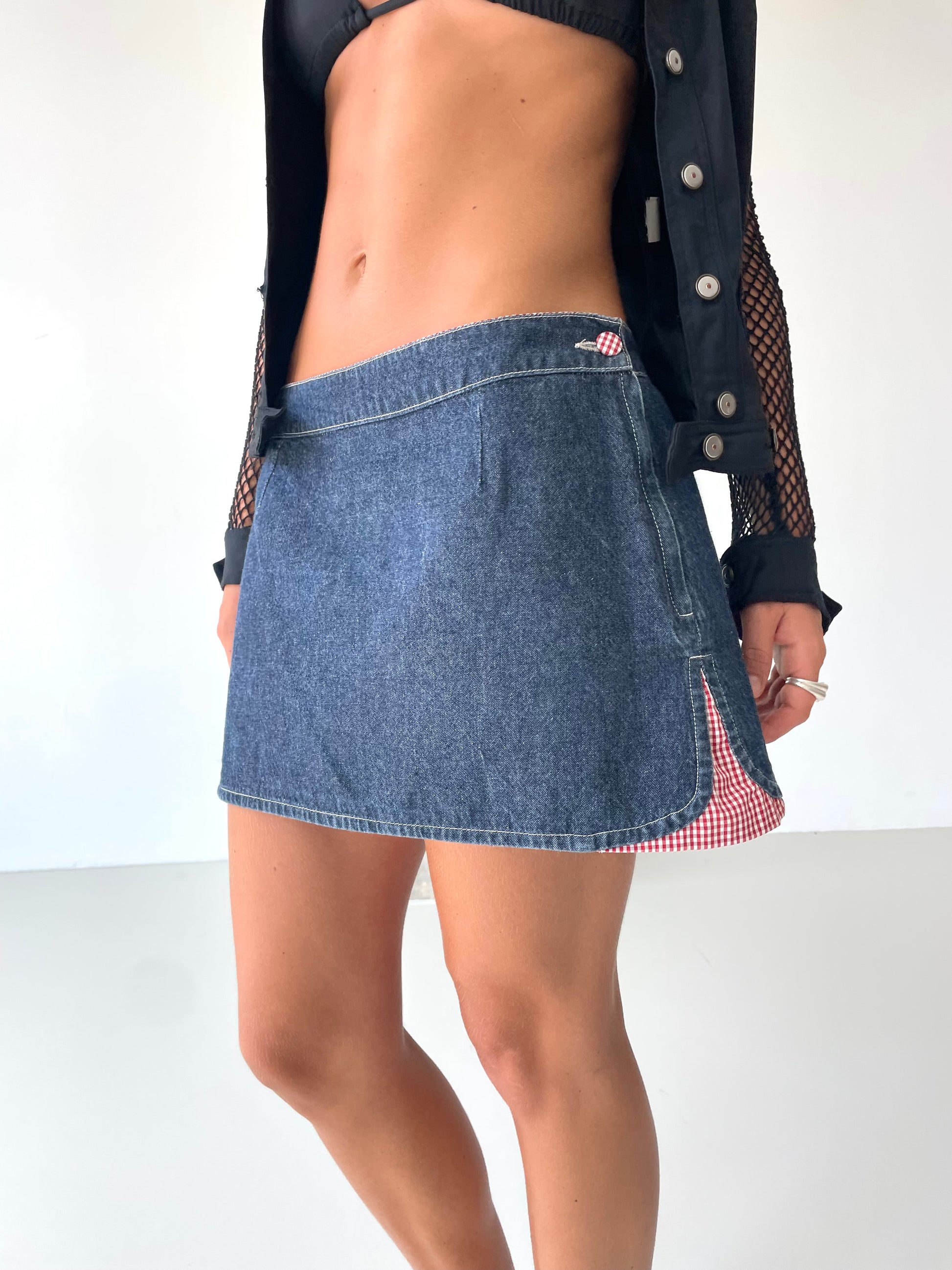 D&G Denim Mini Skirt