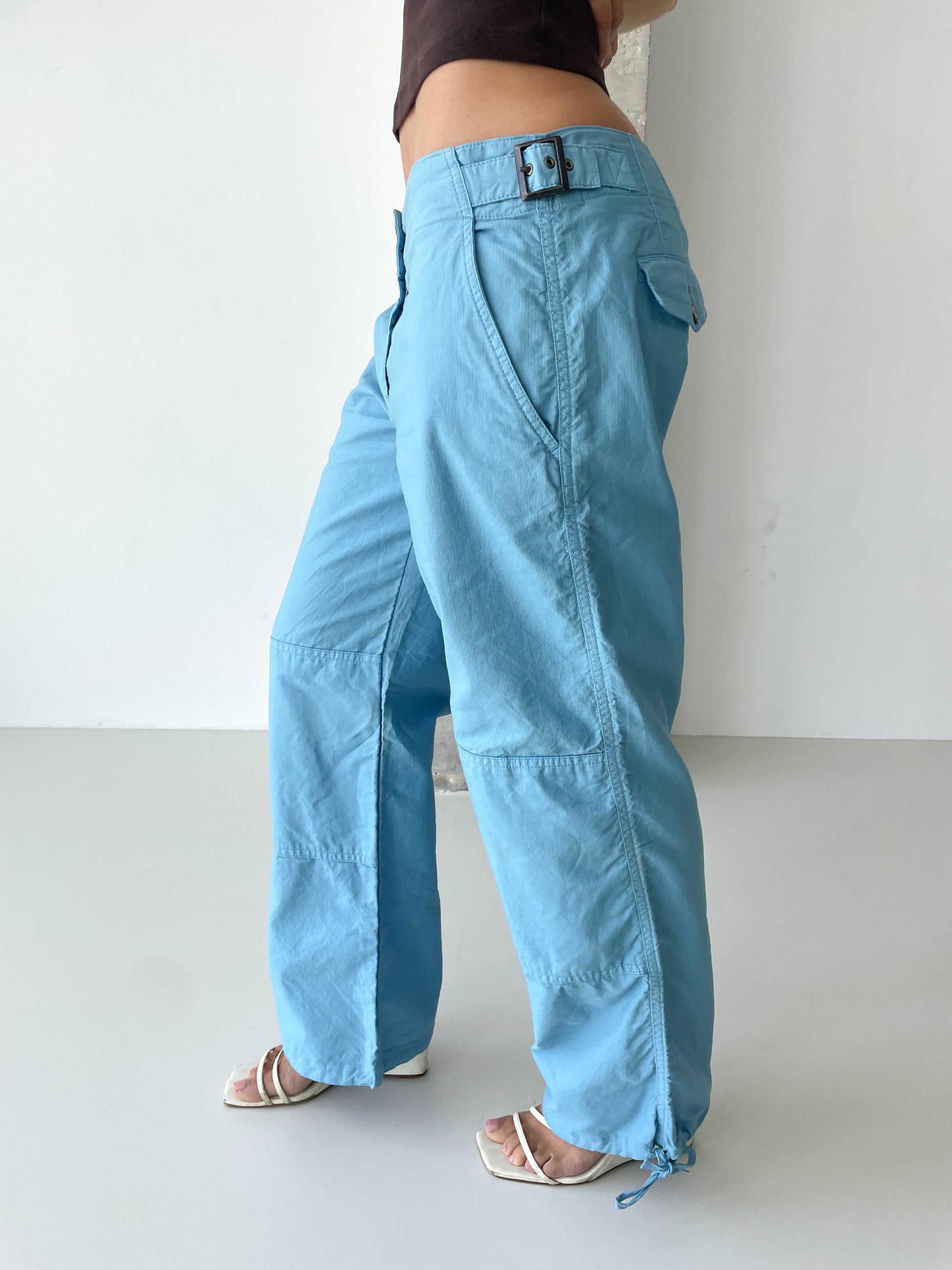 Armani Jeans Low Rise Cargo Trousers