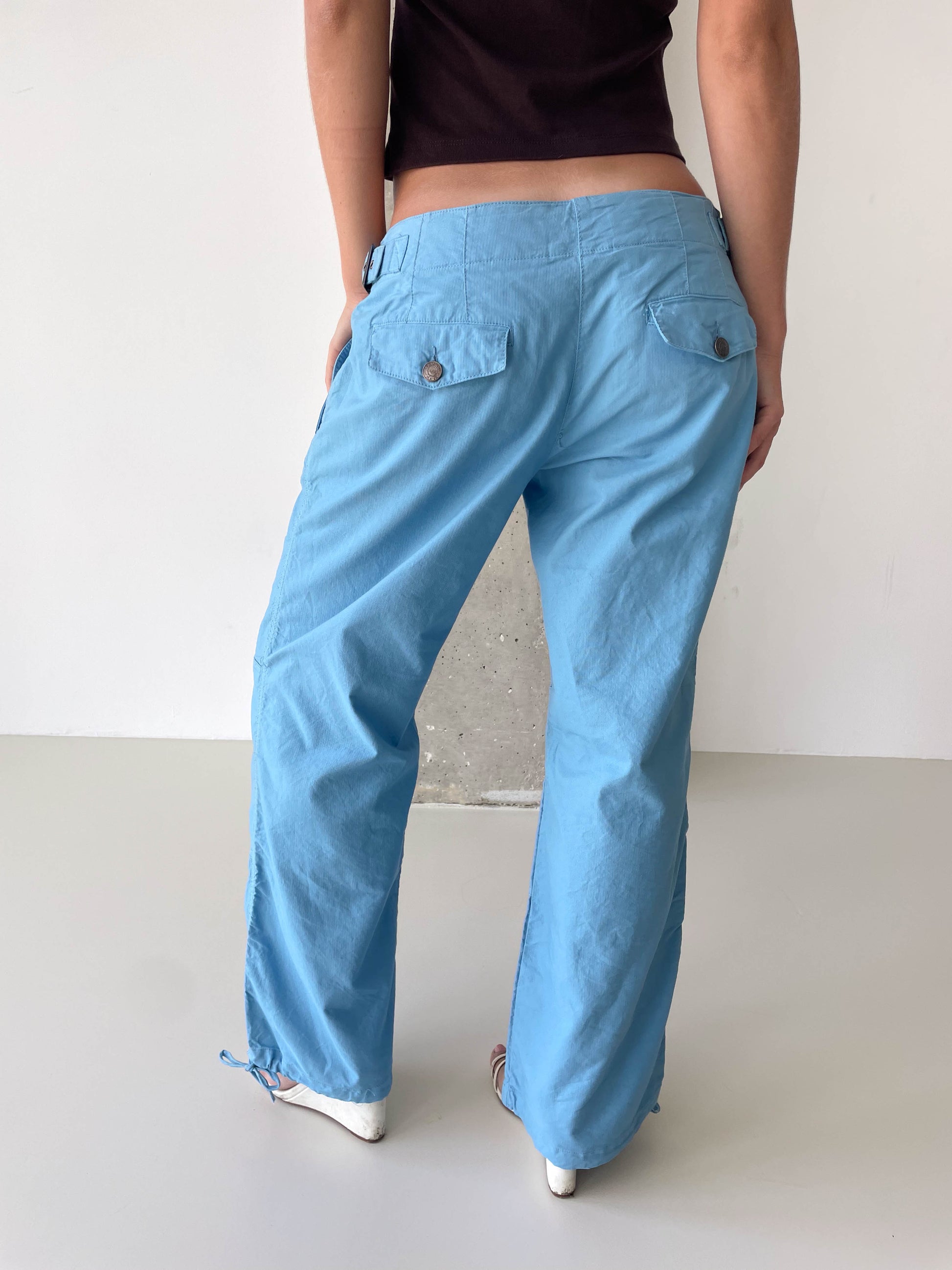 Armani Jeans Low Rise Cargo Trousers
