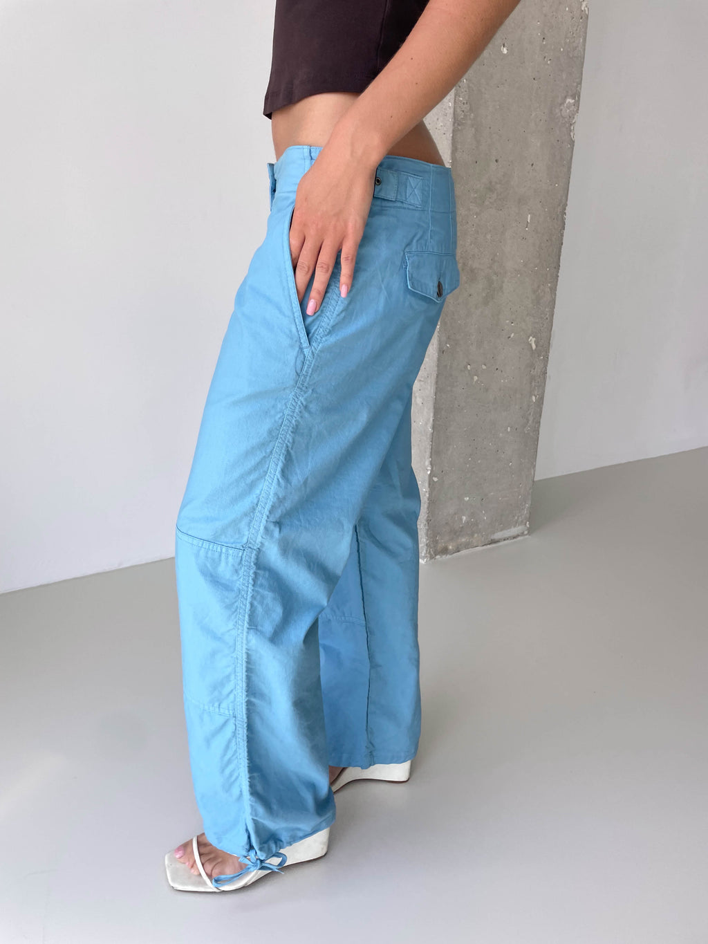 Armani Jeans Low Rise Cargo Trousers