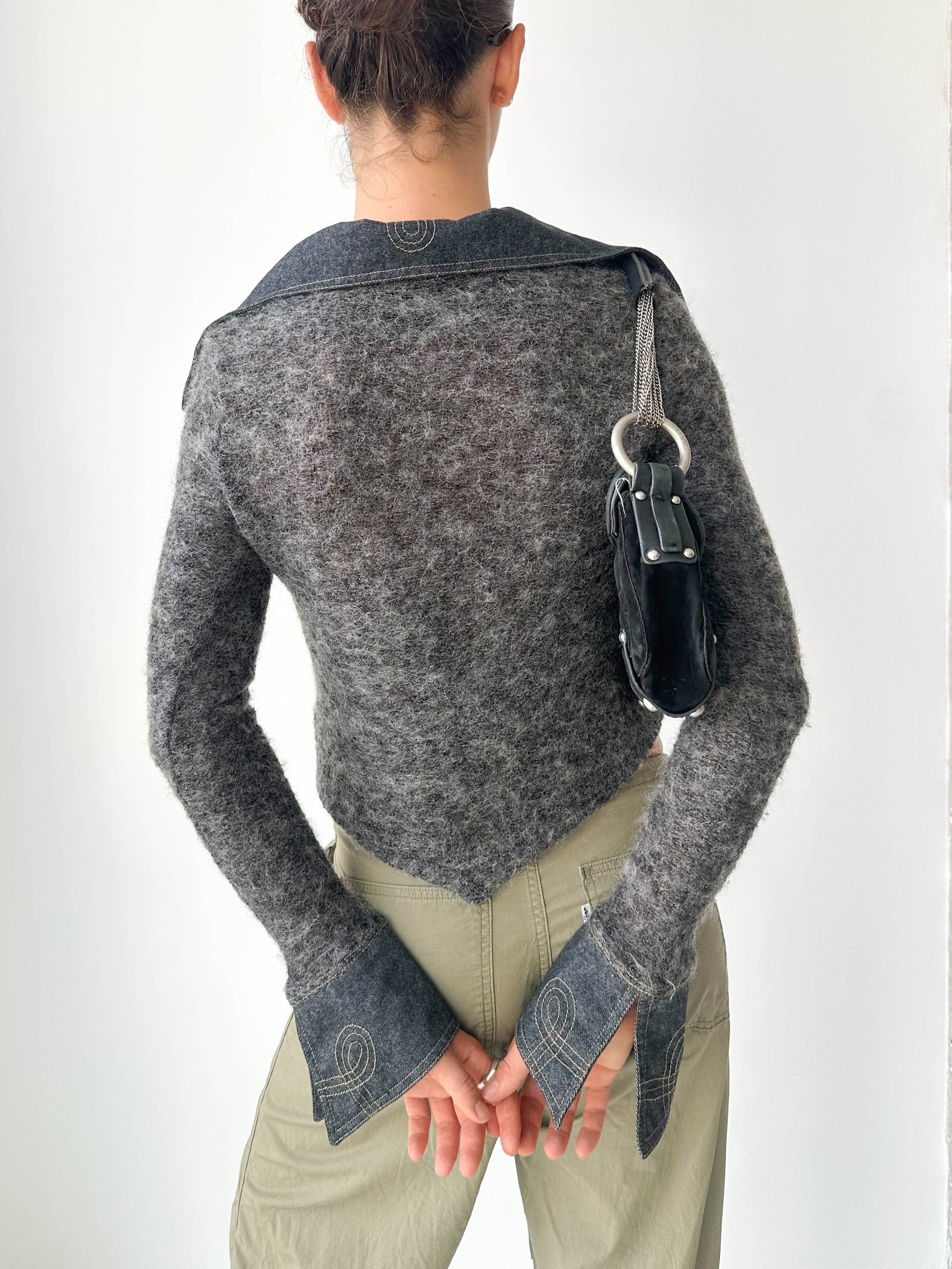 Italian Mohair Knit Top