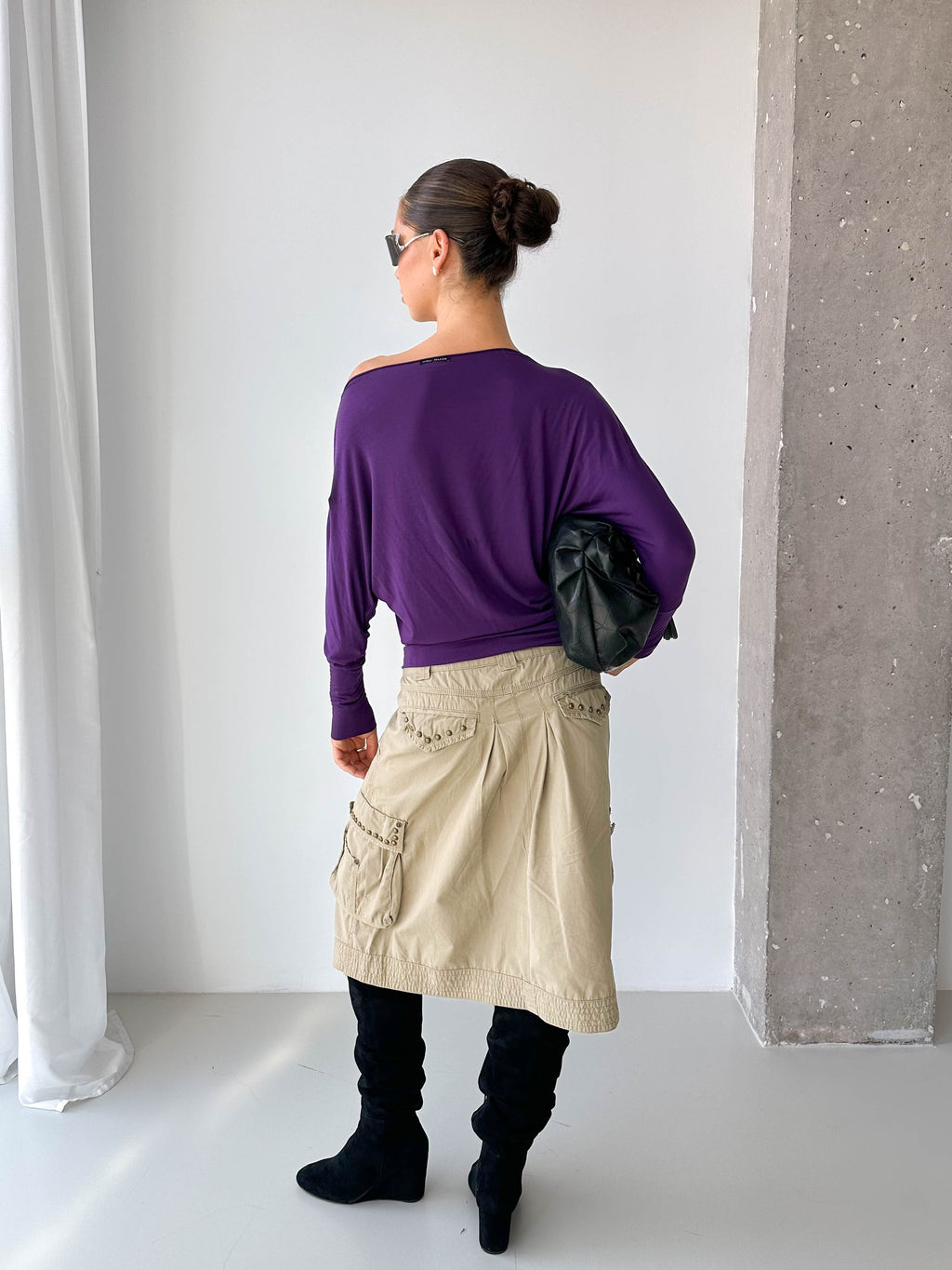 Cargo Midi Skirt