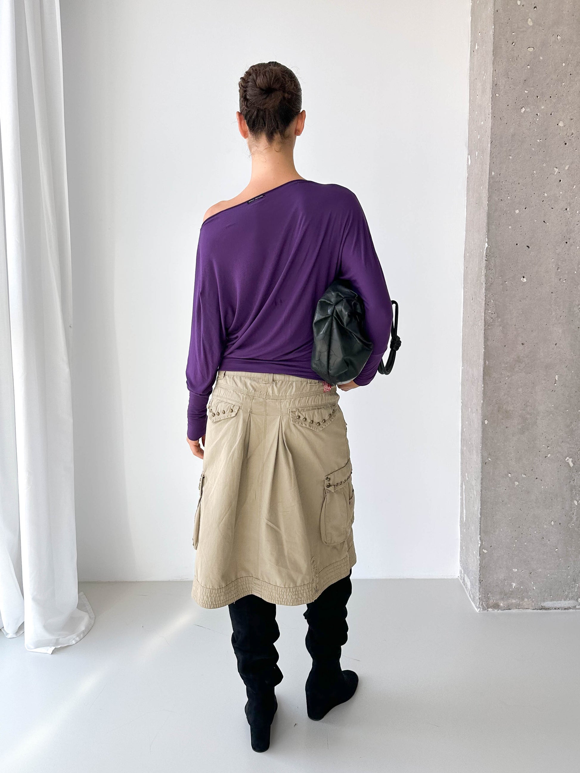 Cargo Midi Skirt