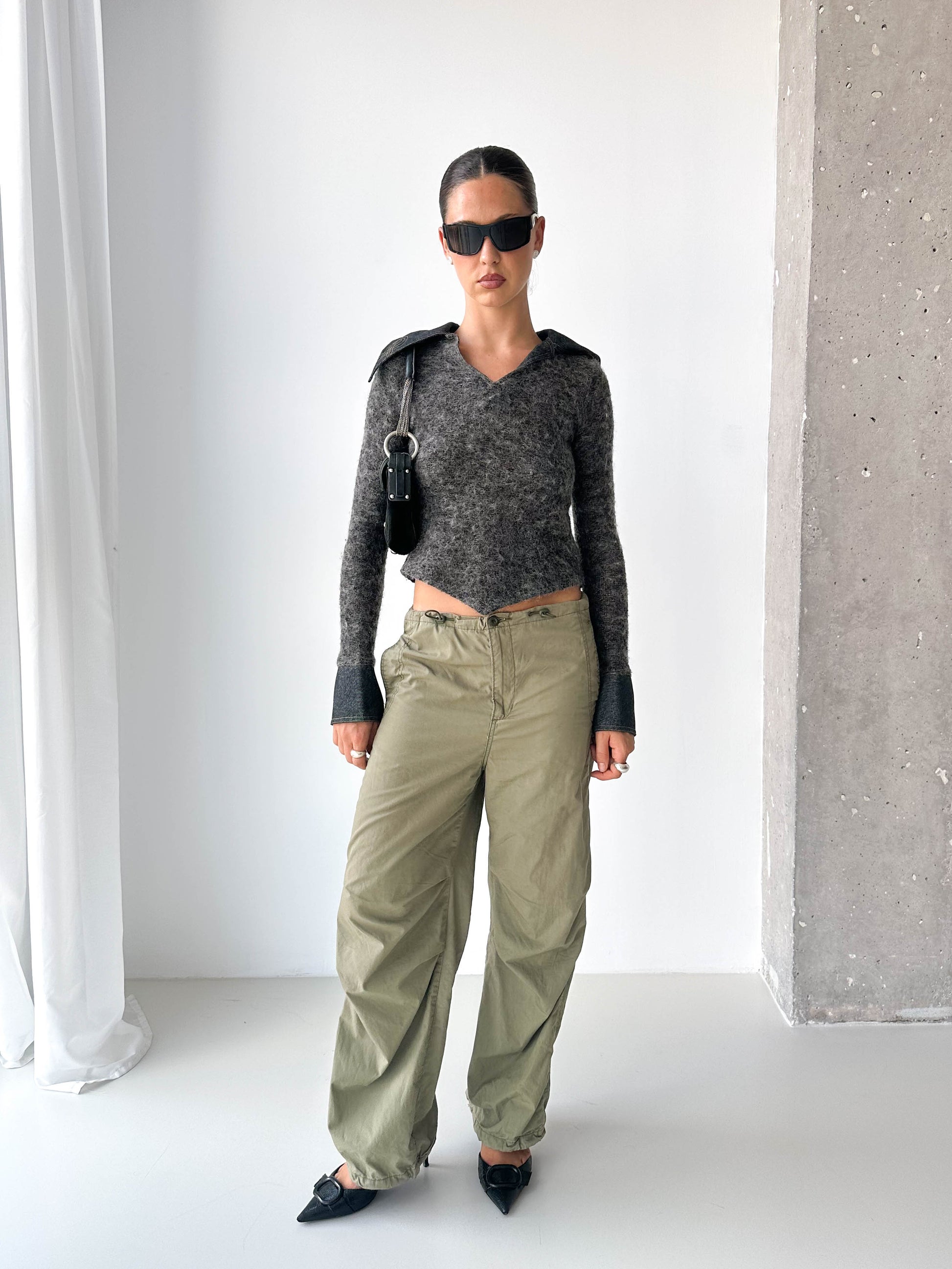 Italian Mohair Knit Top