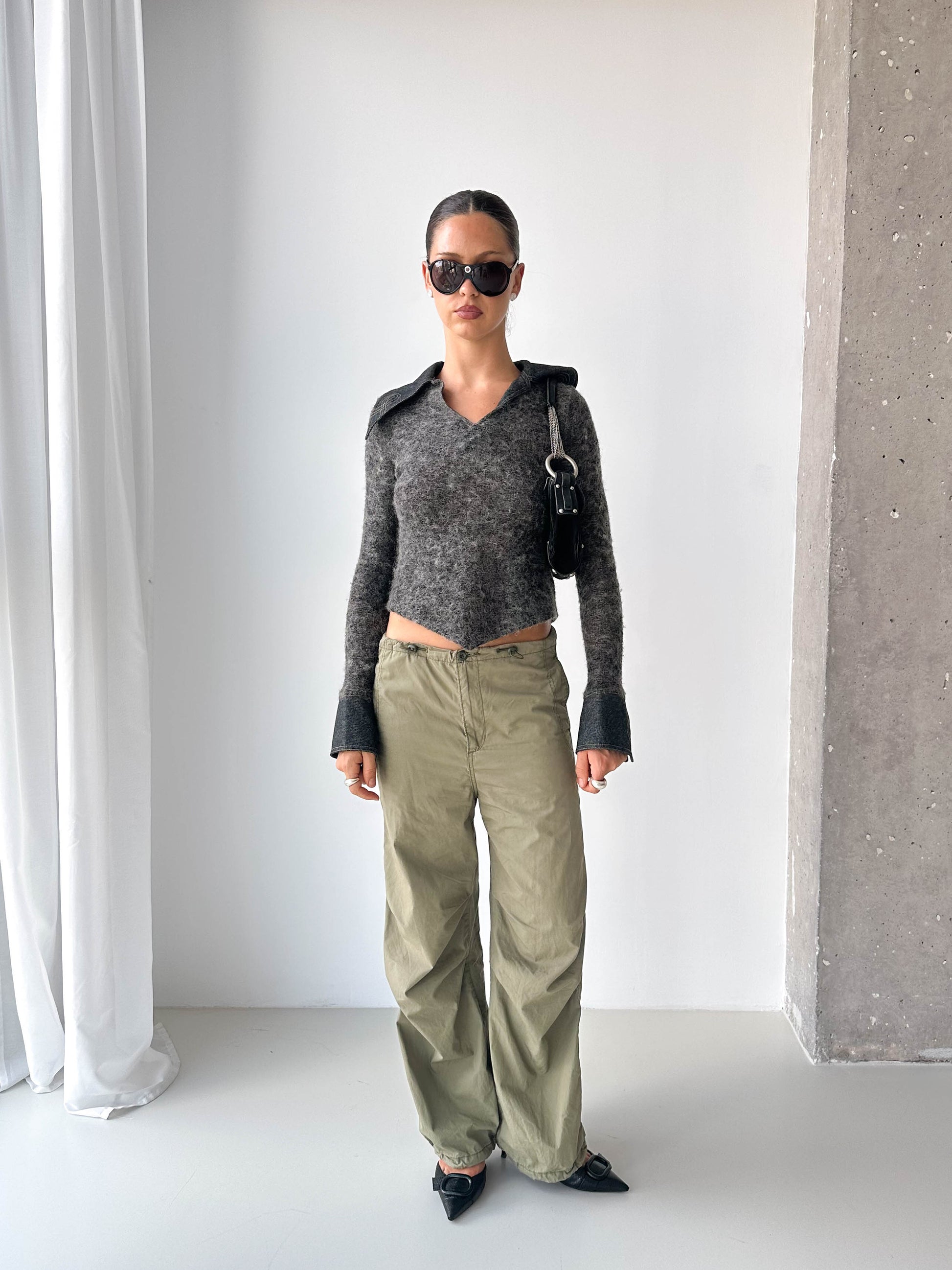 Italian Mohair Knit Top