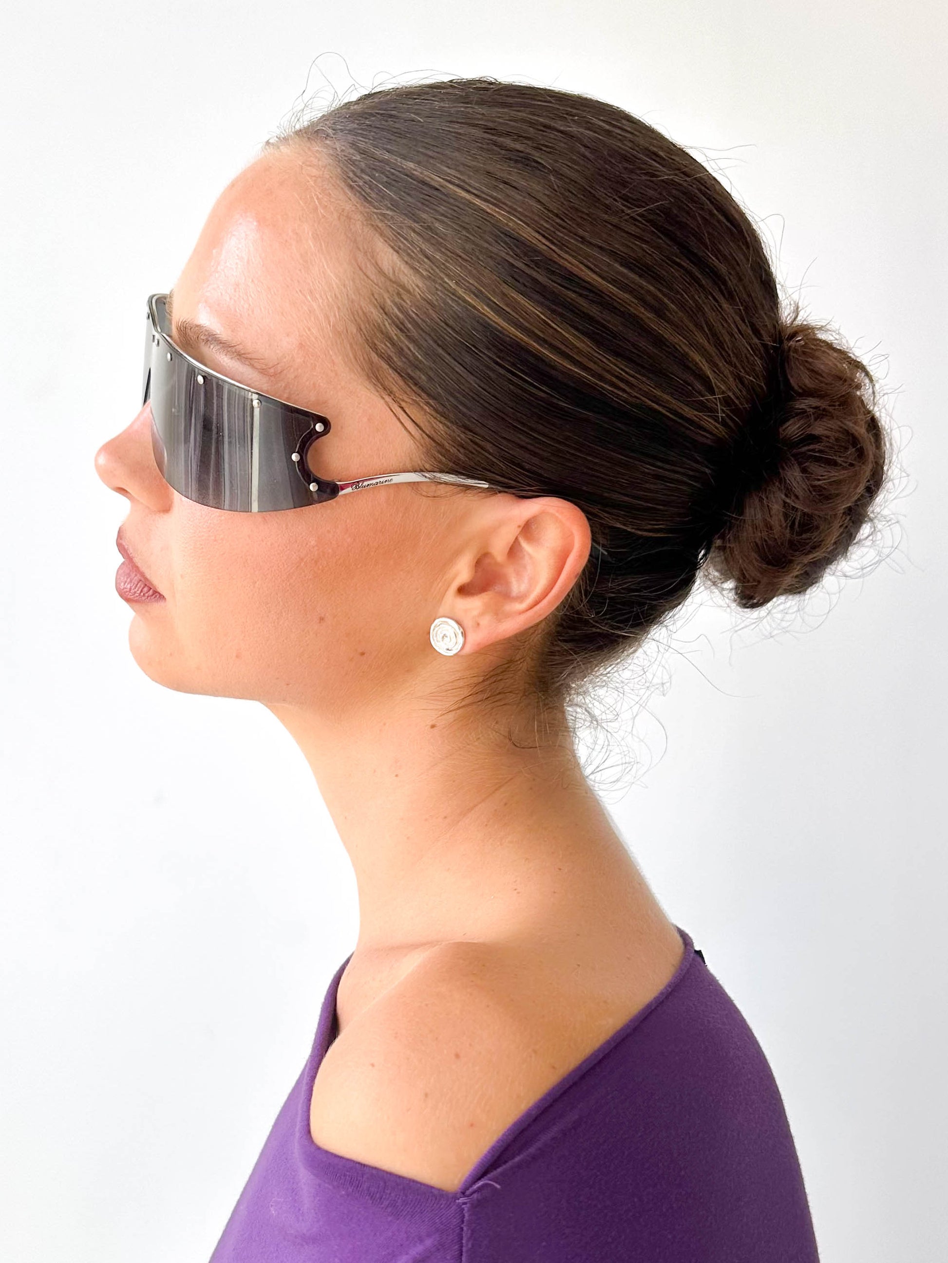 Blumarine Studded Sunglasses