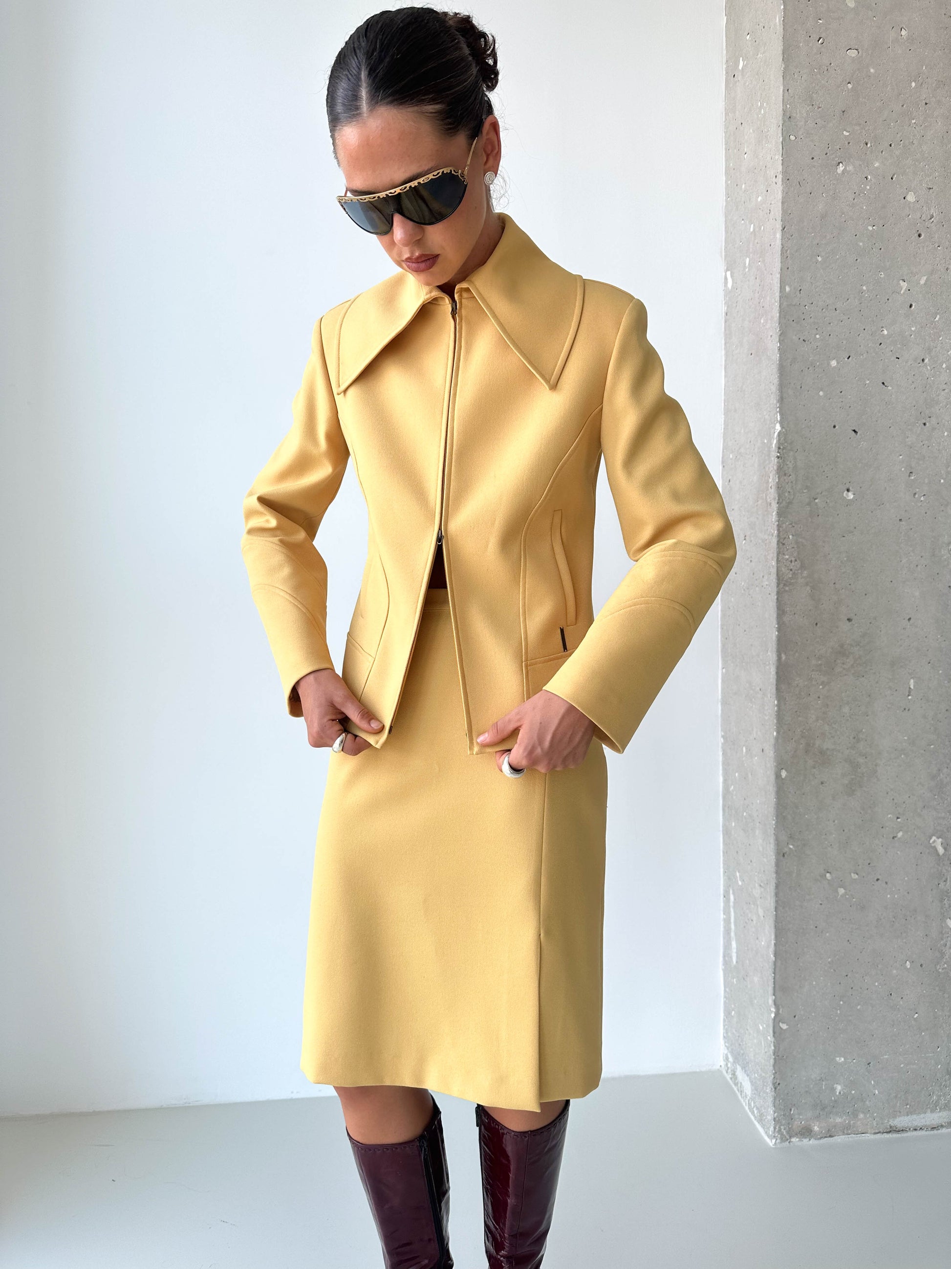 Italian Jacket & Skirt Set