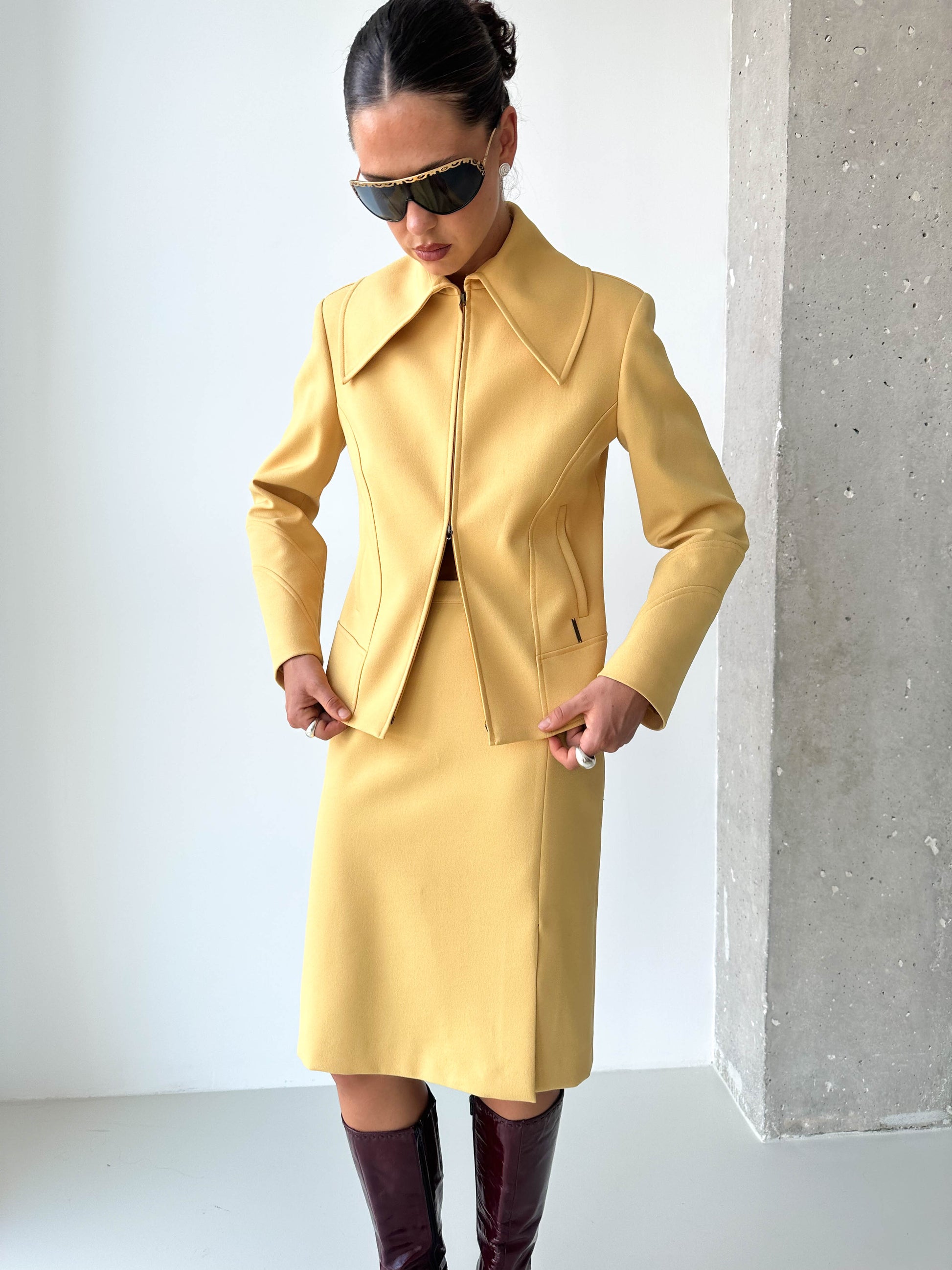 Italian Jacket & Skirt Set