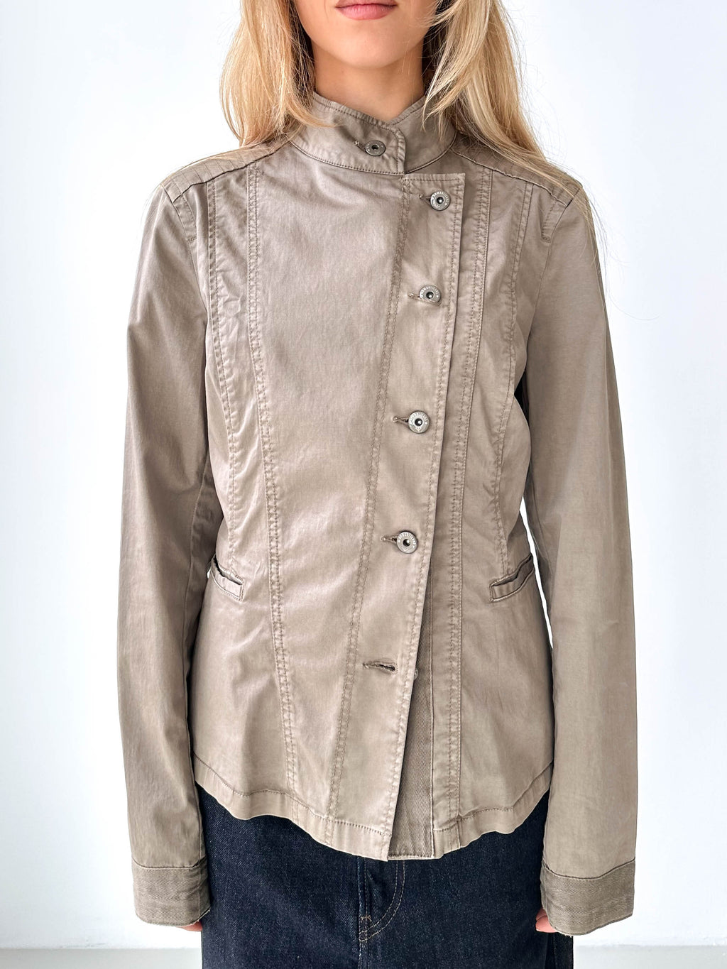 Armani Asymmetric Fitted Jacket