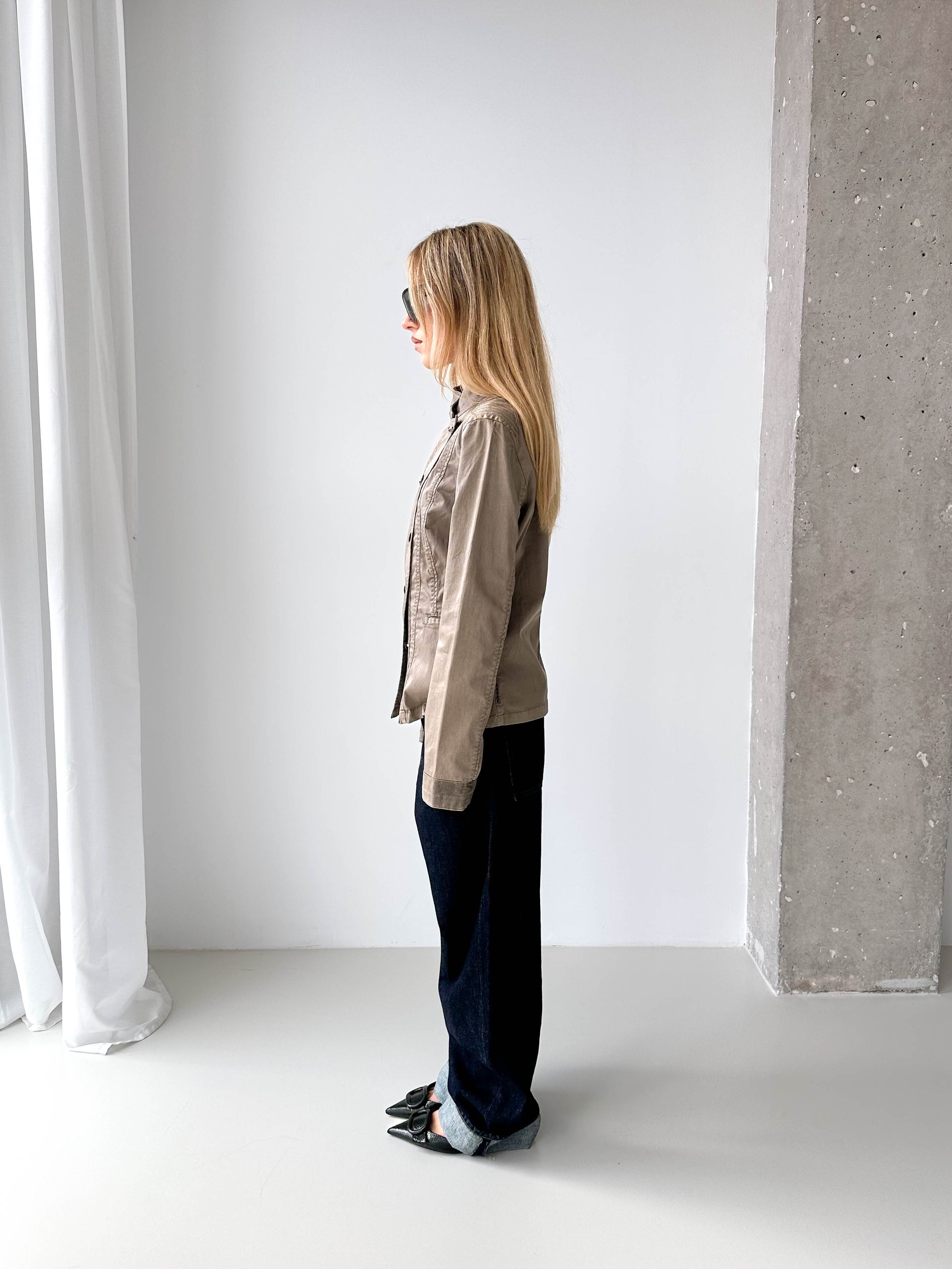 Armani Asymmetric Fitted Jacket